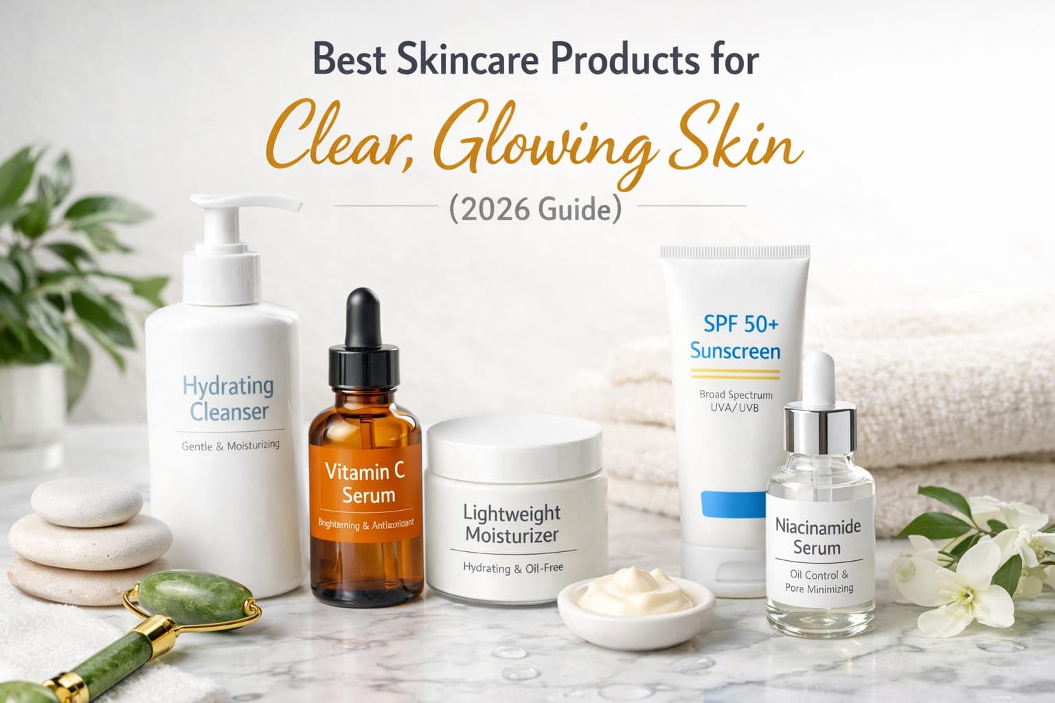 Top Skincare Products for Clear & Glowing Skin 2026